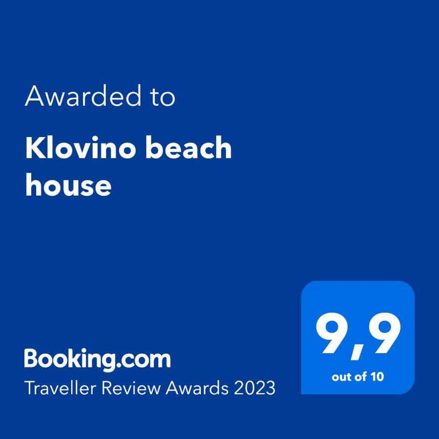 Klovino Beach House Douvia Zewnętrze zdjęcie